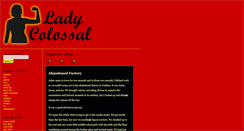 Desktop Screenshot of ladycolossal.vocis.com